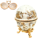 Szkatułka metalowa  Jajo Faberge   
