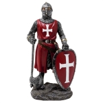 Rycerz Krzyżowiec - Figurka 18 cm     