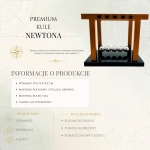 Duże Kulki Newtona Premium 