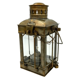 Lampa naftowa  retro stalowa