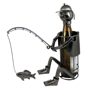 Stojak na butelkę Wędkarz