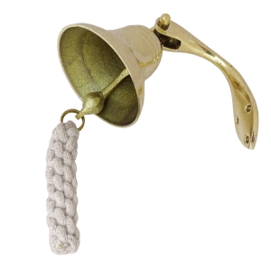 Dzwon mosiężny naścienny 10 cm