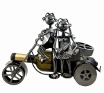 Stojak na butelkę "Motocykliści" 
