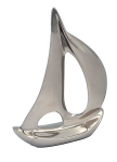 Jacht aluminiowy srebrny